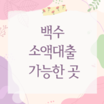 백수 소액대출 가능한 곳