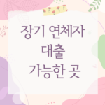 장기 연체자 대출